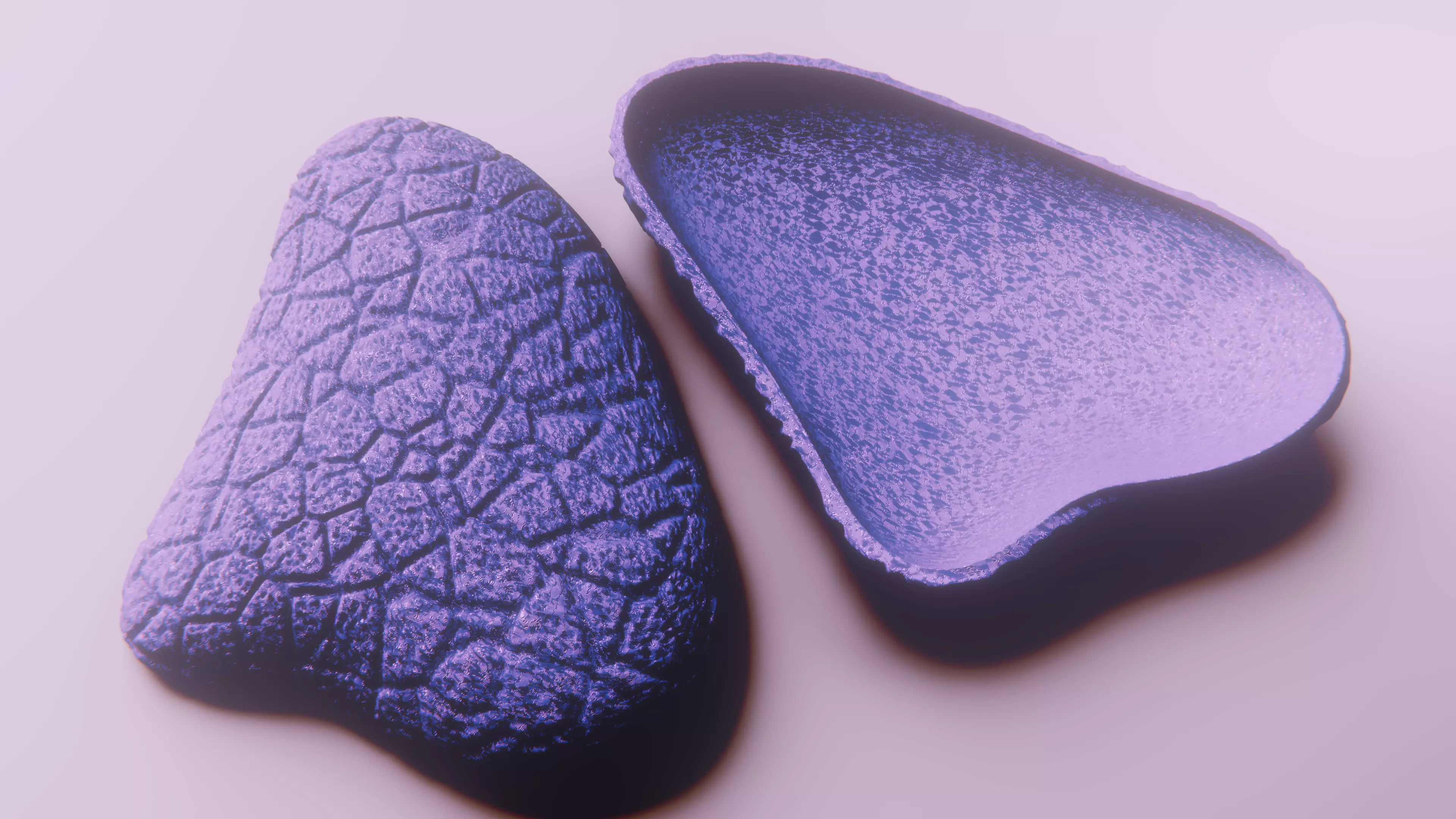 Realistic Decorative Oyster Shell vol 10 3D print model_0