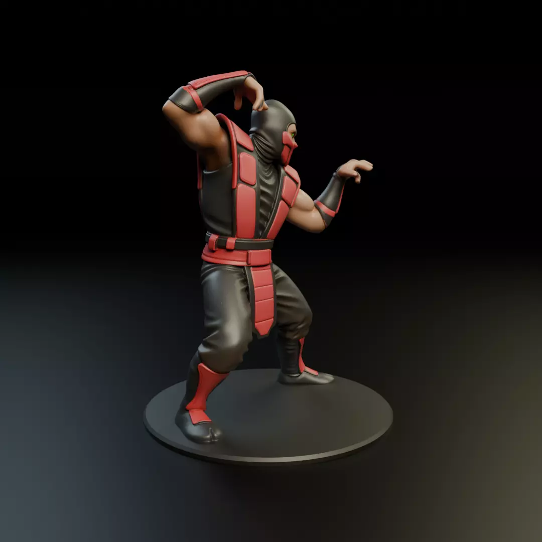 Ermac MK3 3D print model_12