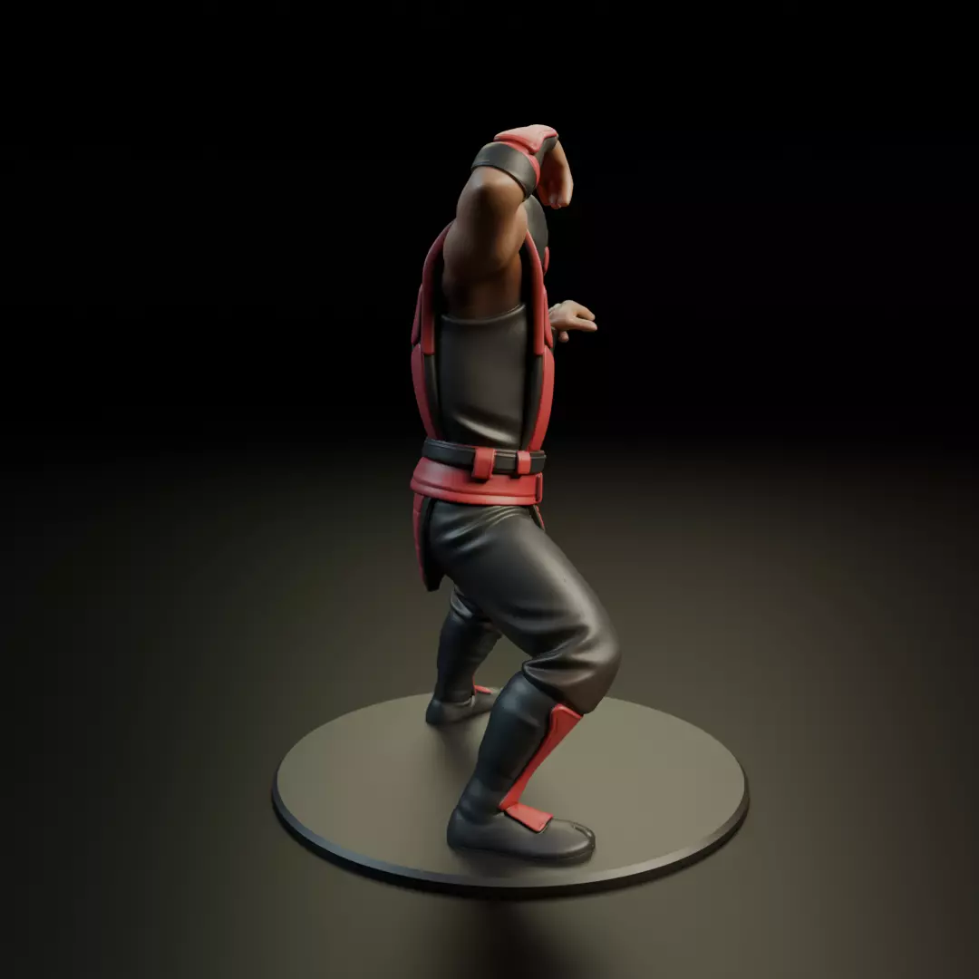 Ermac MK3 3D print model_2
