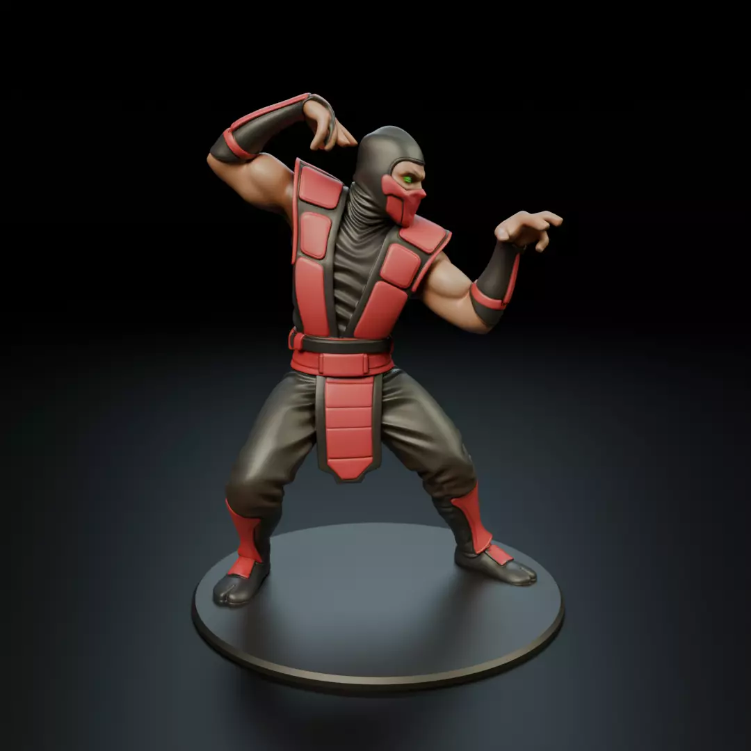 Ermac MK3 3D print model_16