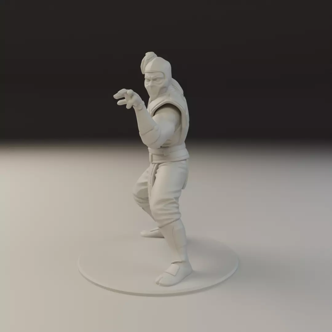Ermac MK3 3D print model_3