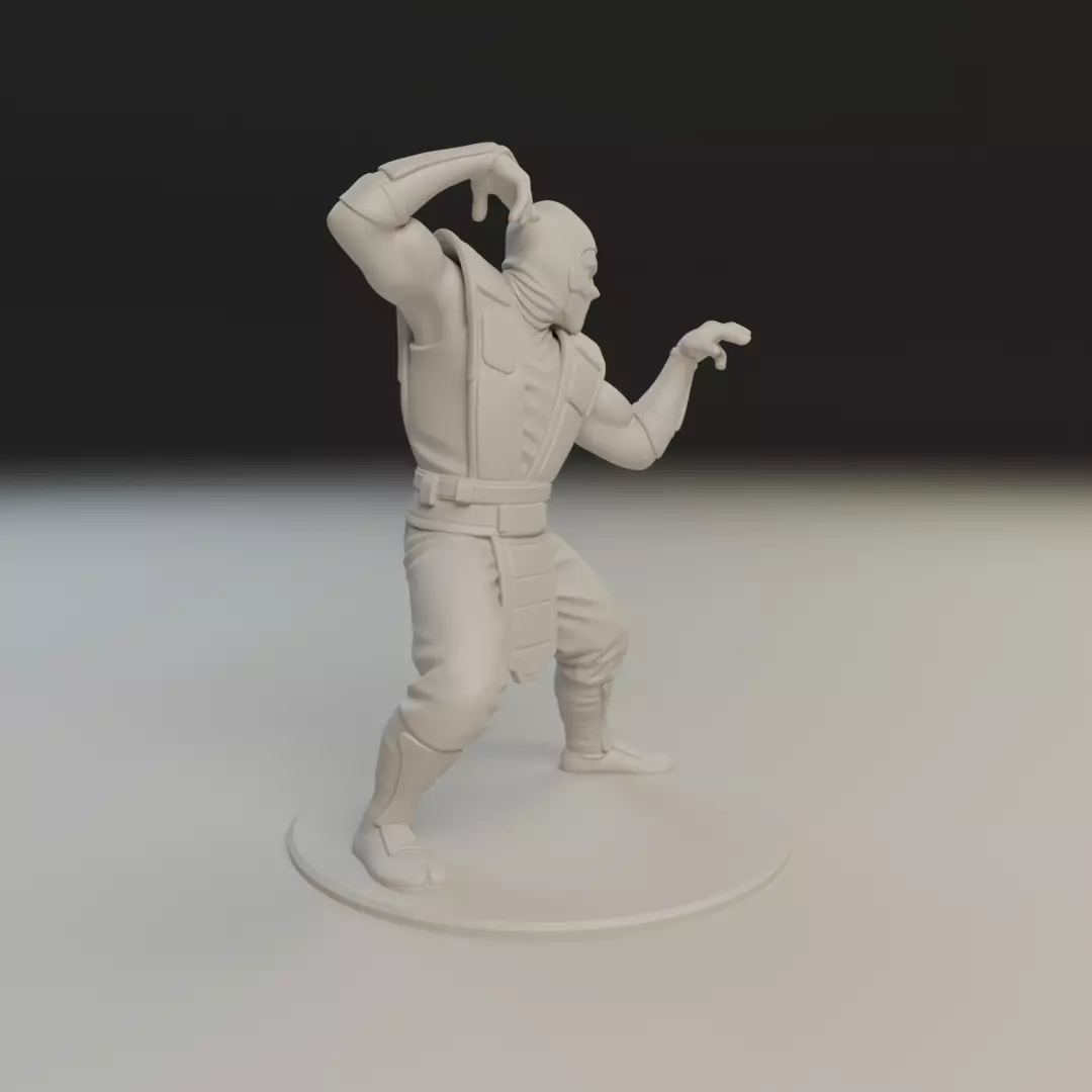 Ermac MK3 3D print model_11