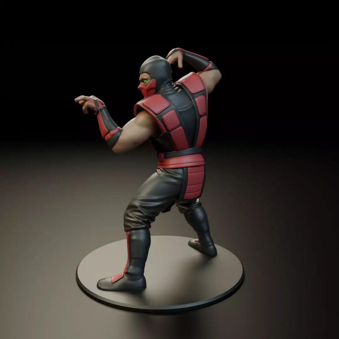 Ermac MK3 3D print model_8