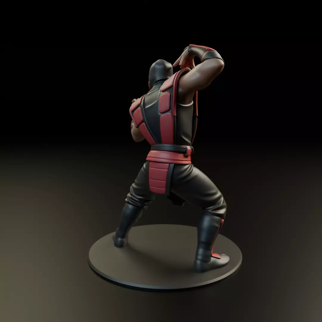 Ermac MK3 3D print model_14