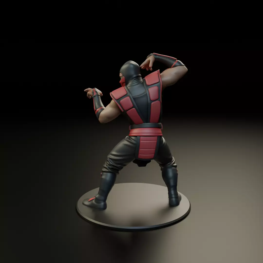 Ermac MK3 3D print model_6