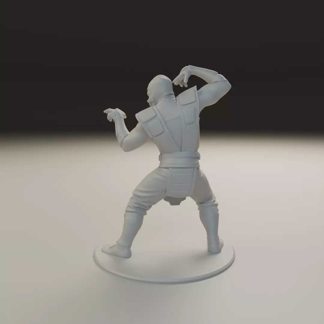 Ermac MK3 3D print model_5