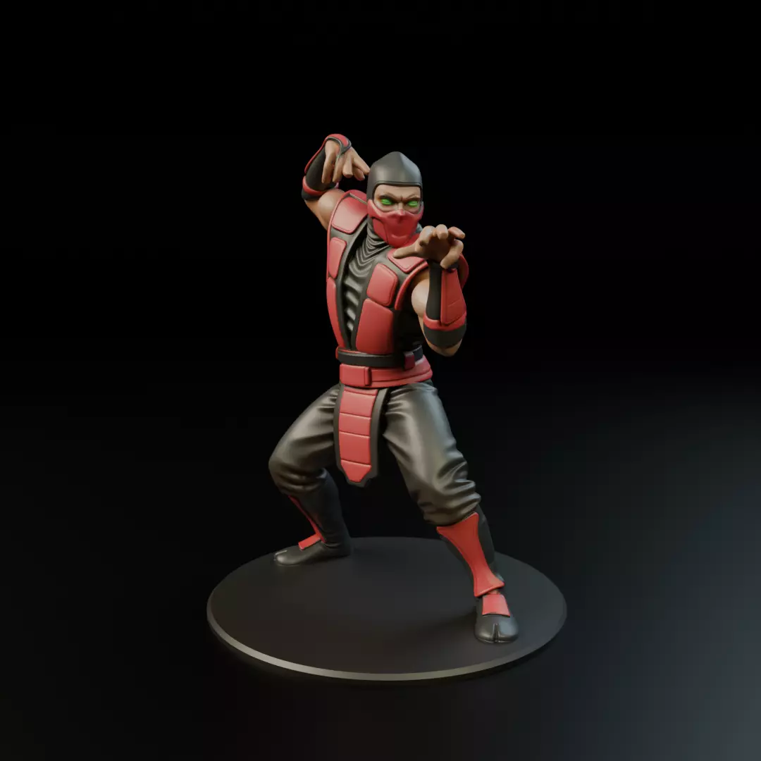 Ermac MK3 3D print model_10