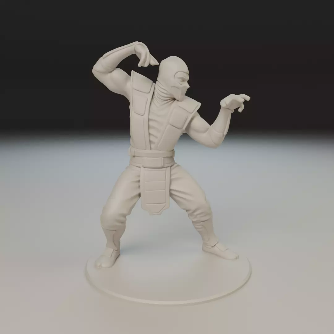 Ermac MK3 3D print model_15