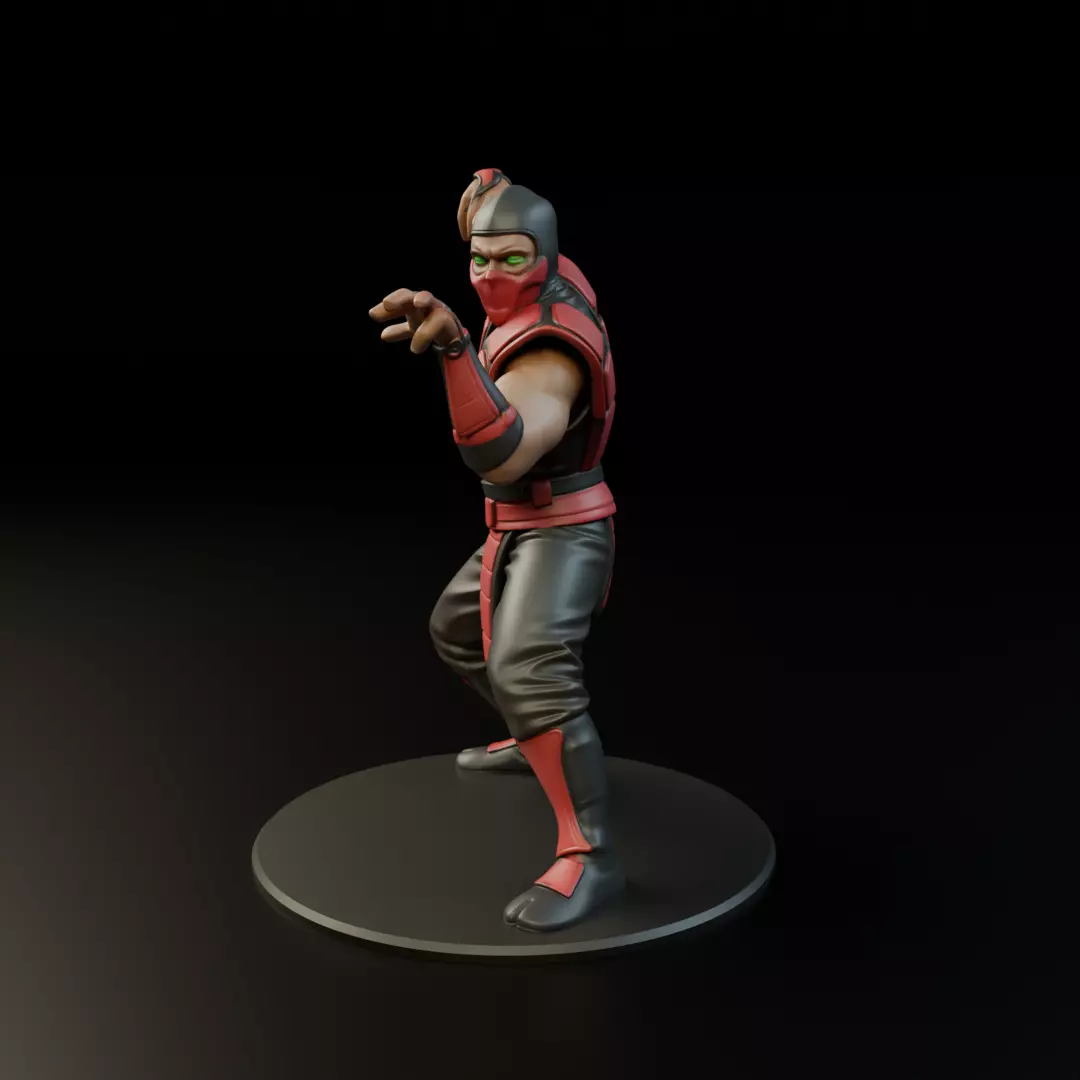 Ermac MK3 3D print model_4