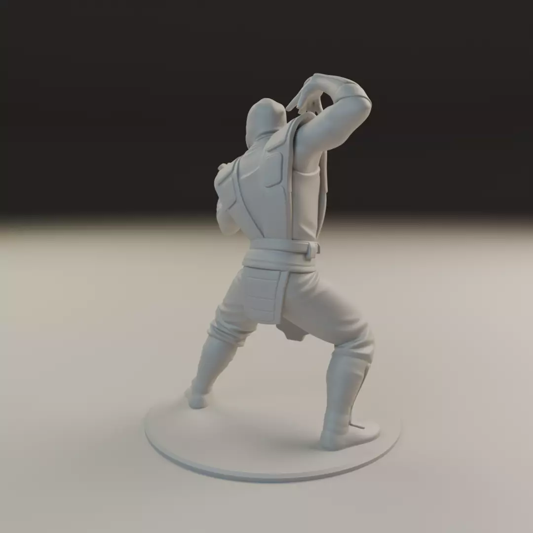Ermac MK3 3D print model_13