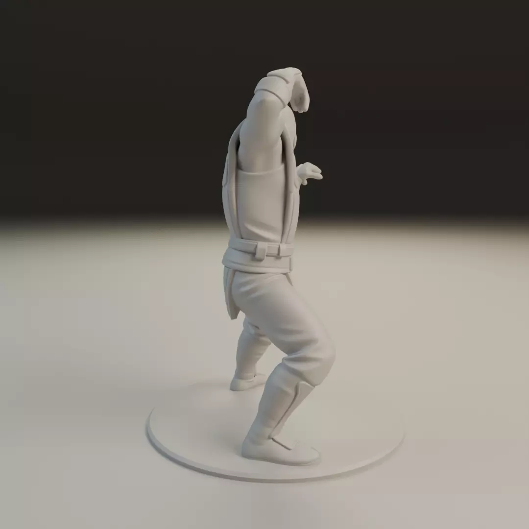 Ermac MK3 3D print model_1