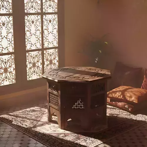 Arabic Octagonal Coffee Table