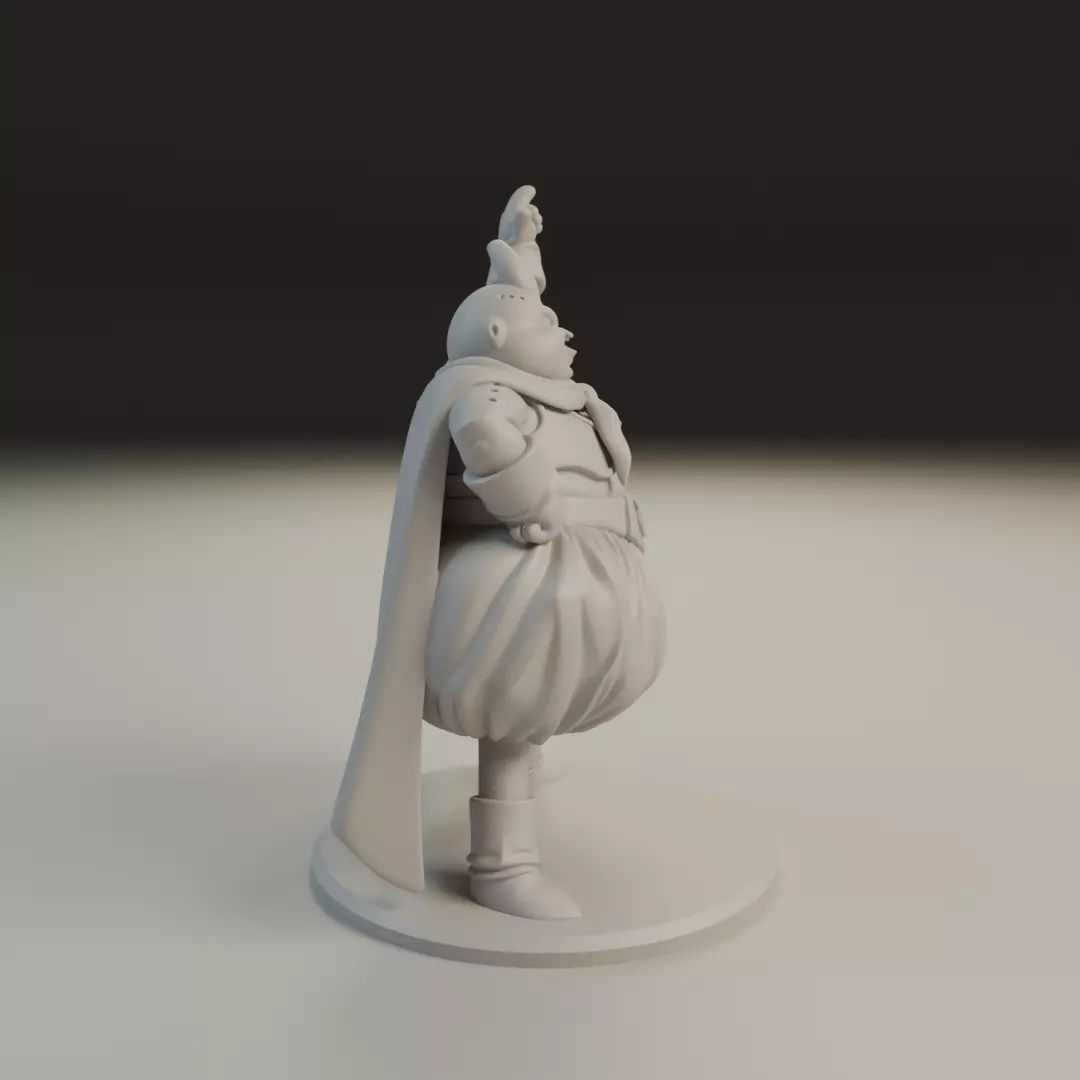 fat majin boo 3D print model_1