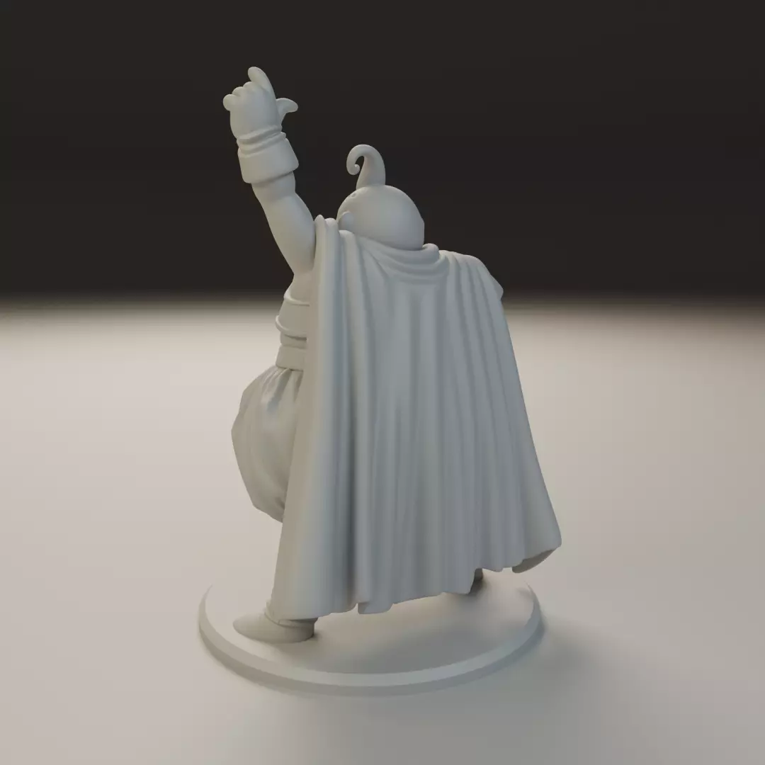 fat majin boo 3D print model_7