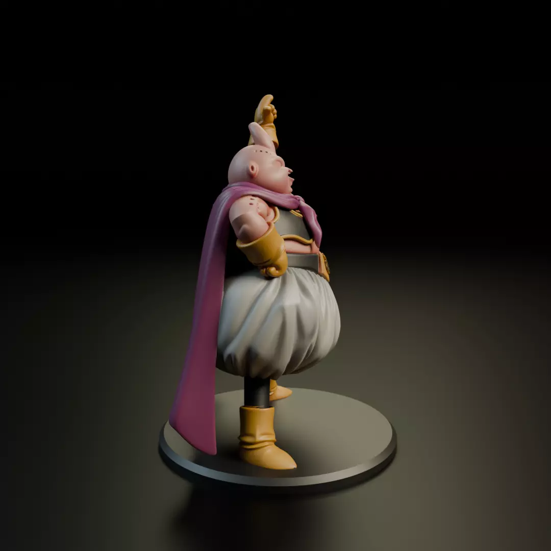 fat majin boo 3D print model_2