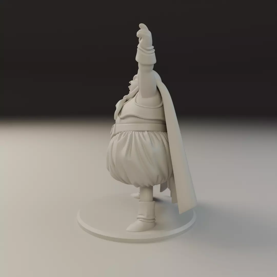 fat majin boo 3D print model_3