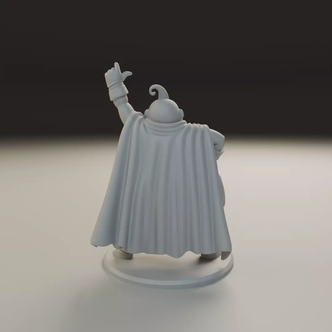 fat majin boo 3D print model_5