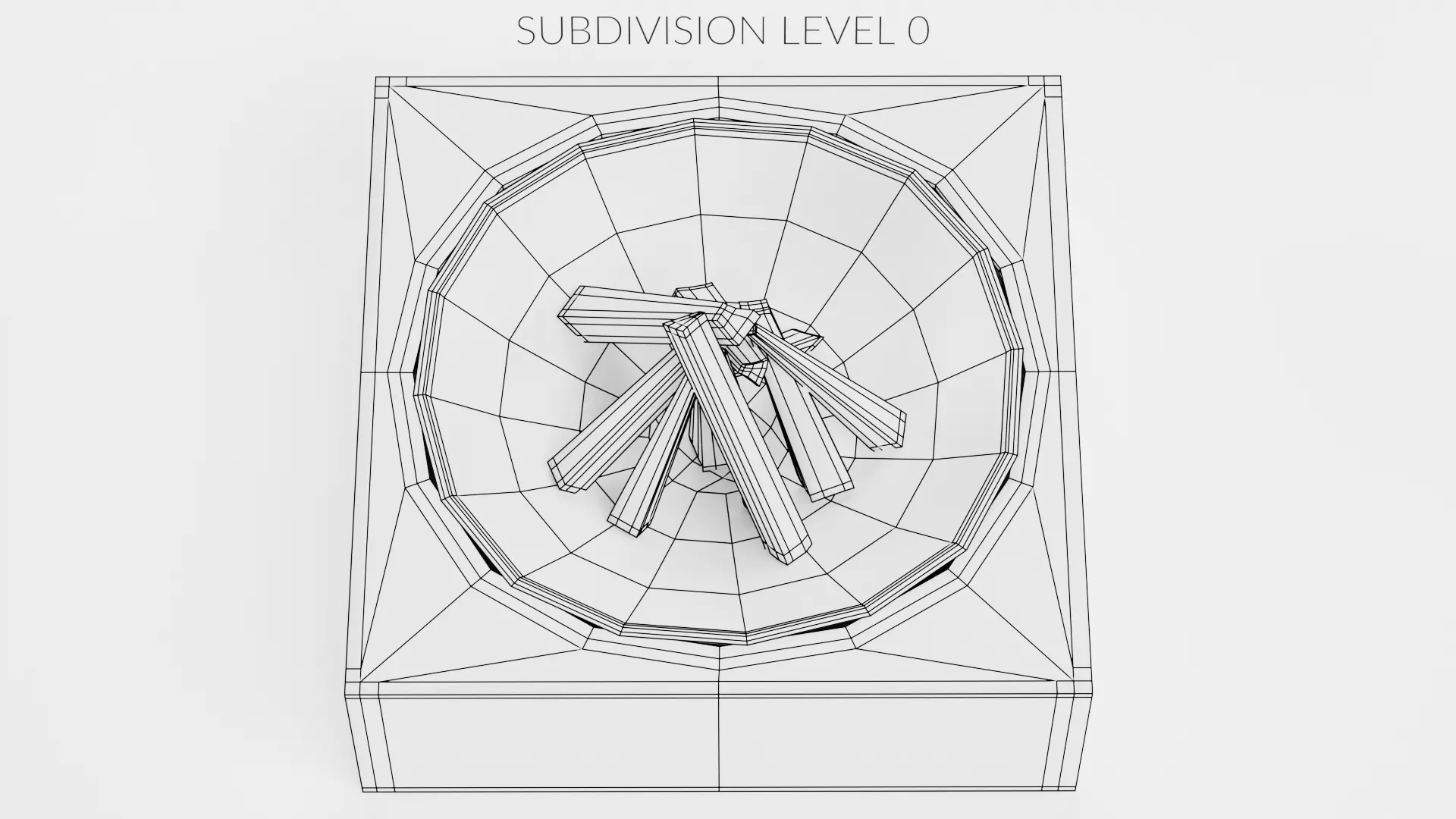 -Fire Pit V2- Low-poly 3D model_9