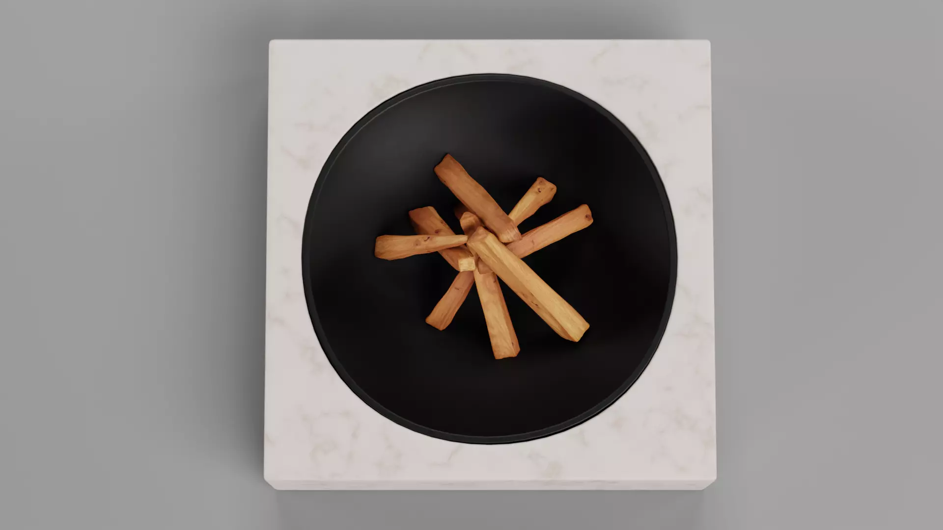 -Fire Pit V2- Low-poly 3D model_5