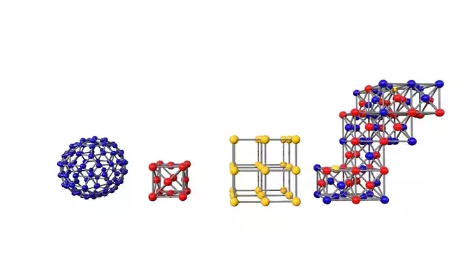 Crystal Model Diamond Chemistry Molecular Model Kit