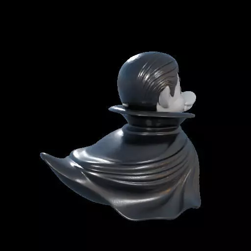 Dracula Rubber Duck 3D print model_3
