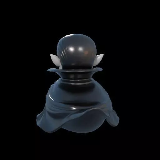 Dracula Rubber Duck 3D print model_9