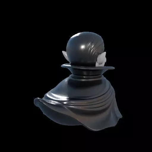 Dracula Rubber Duck 3D print model_5