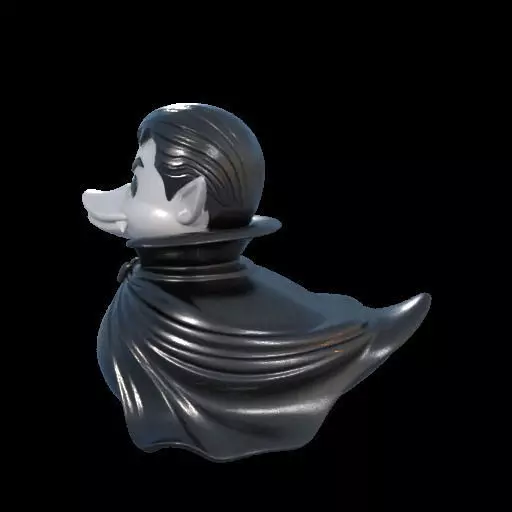 Dracula Rubber Duck 3D print model_16