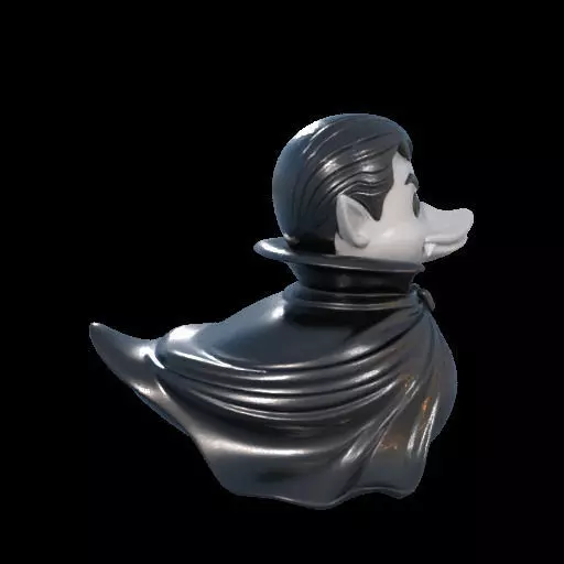 Dracula Rubber Duck 3D print model_29