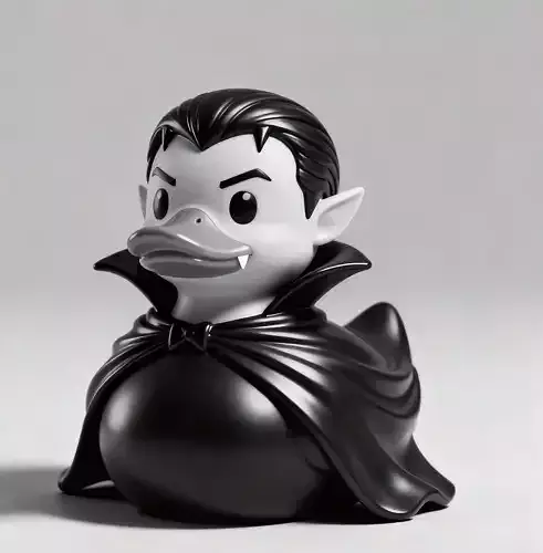 Dracula Rubber Duck 3D print model