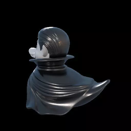 Dracula Rubber Duck 3D print model_14