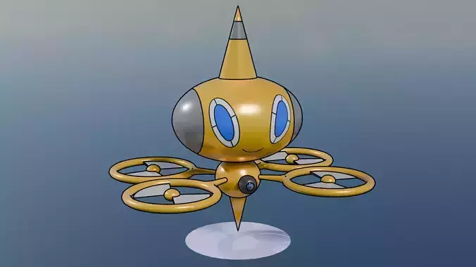 Pokemon Drone Rotom 3D model