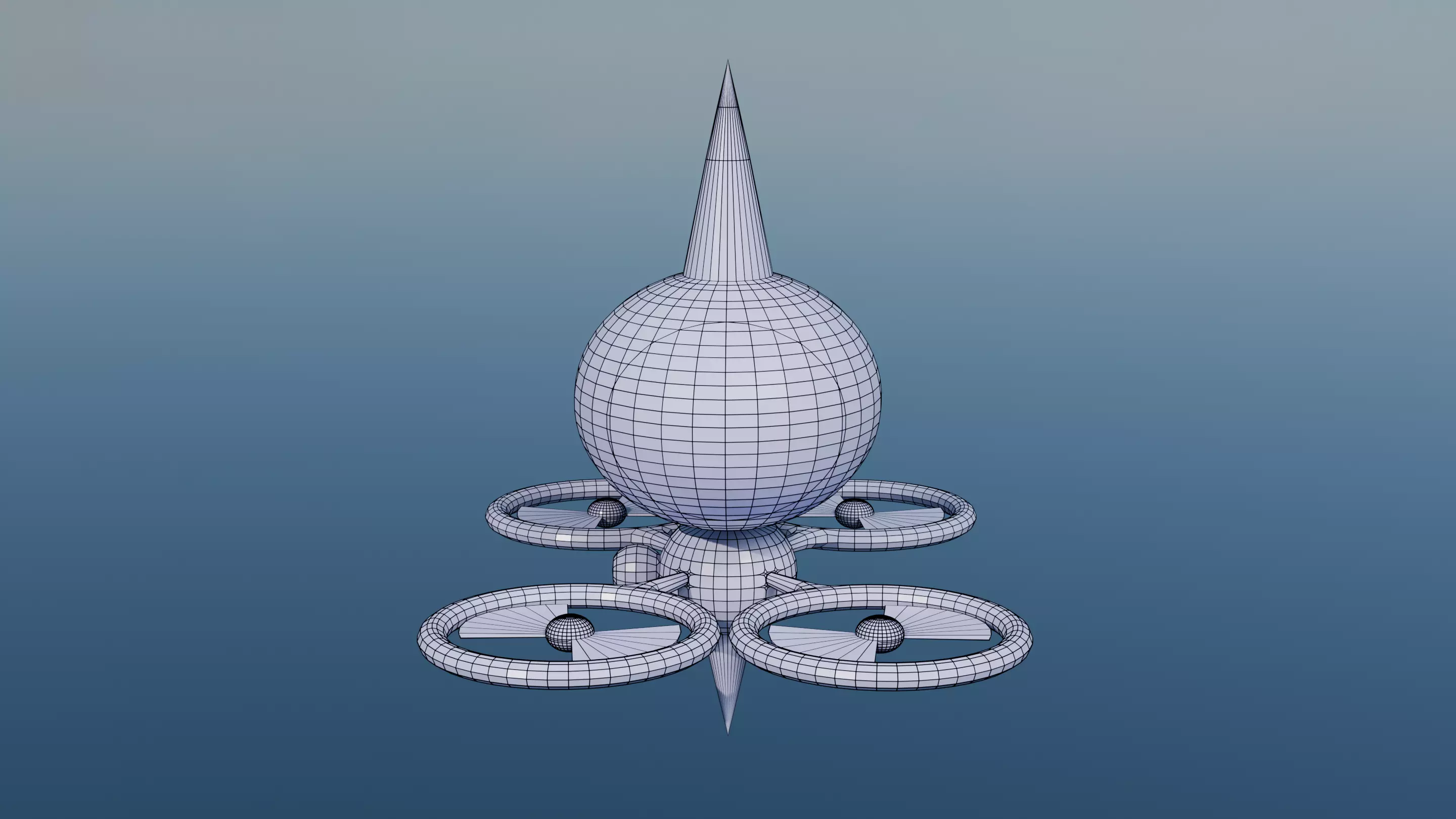 Pokemon Drone Rotom 3D model_9