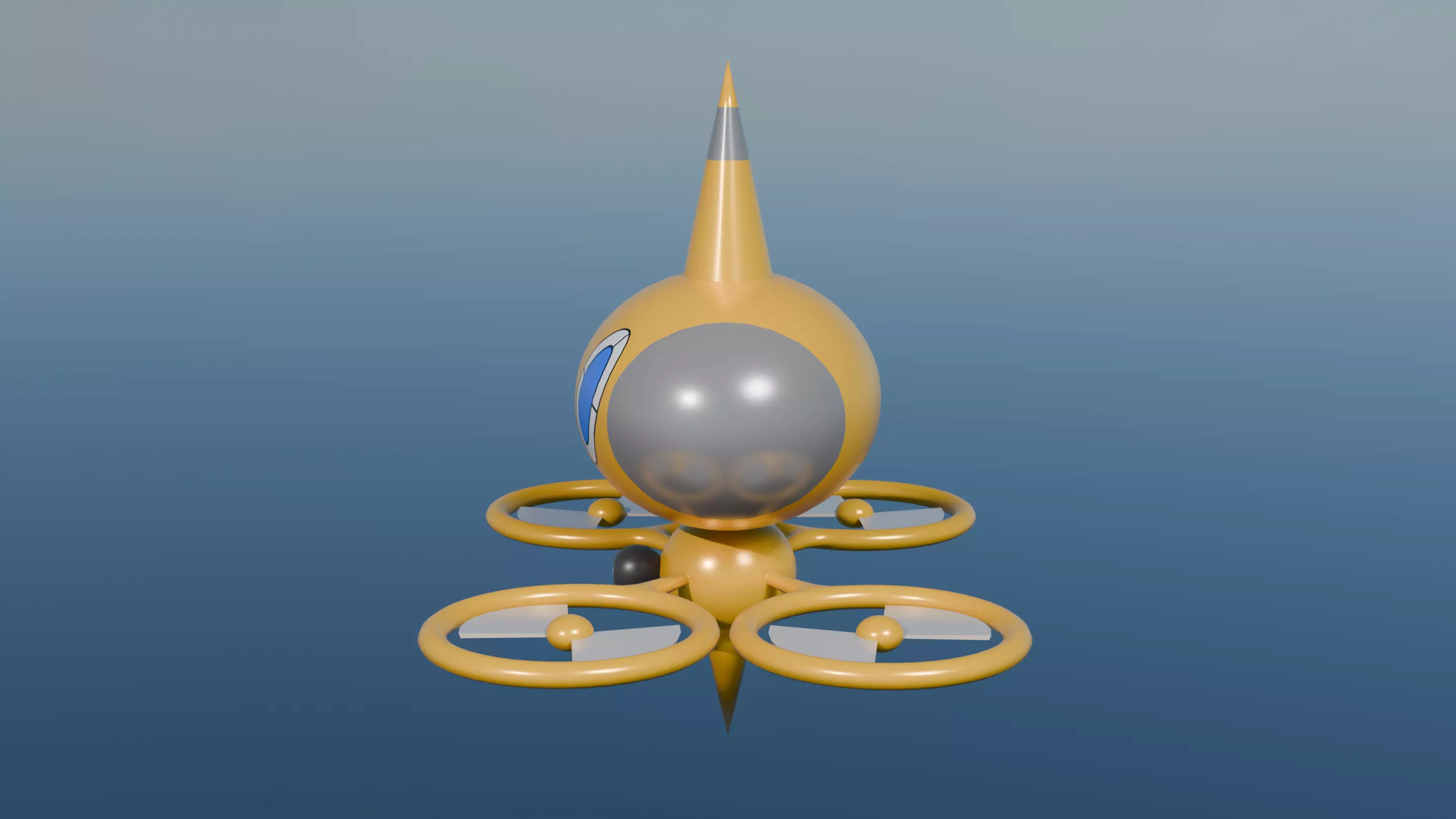 Pokemon Drone Rotom 3D model_7