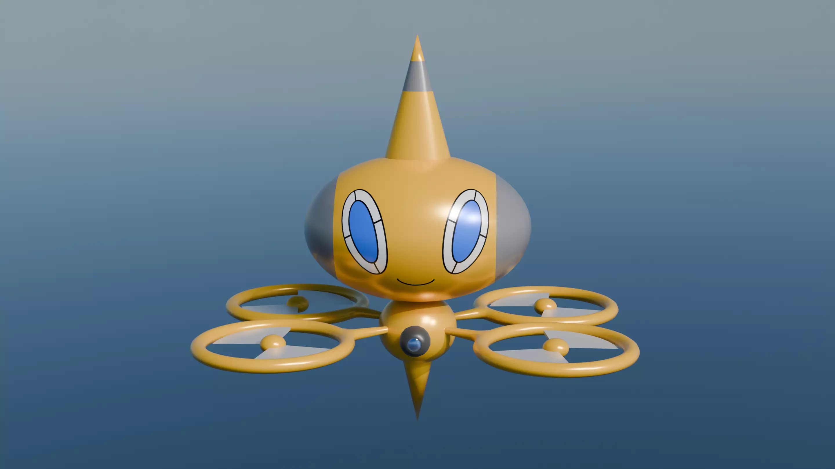 Pokemon Drone Rotom 3D model_1