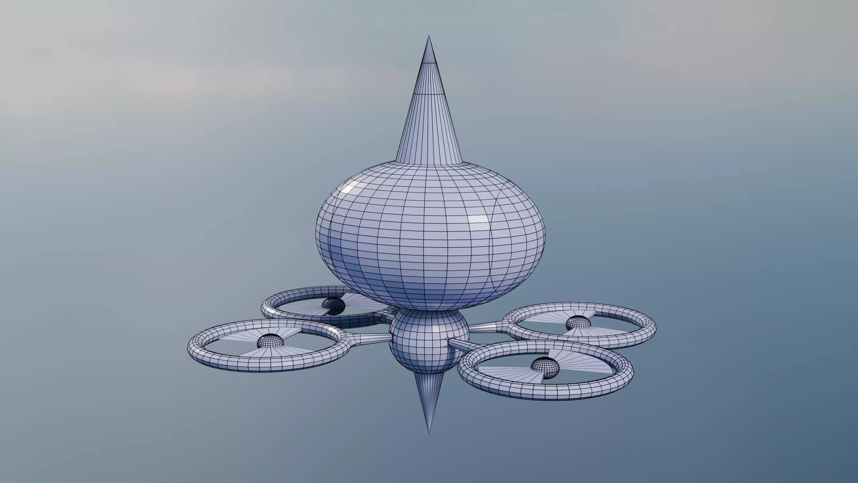 Pokemon Drone Rotom 3D model_6