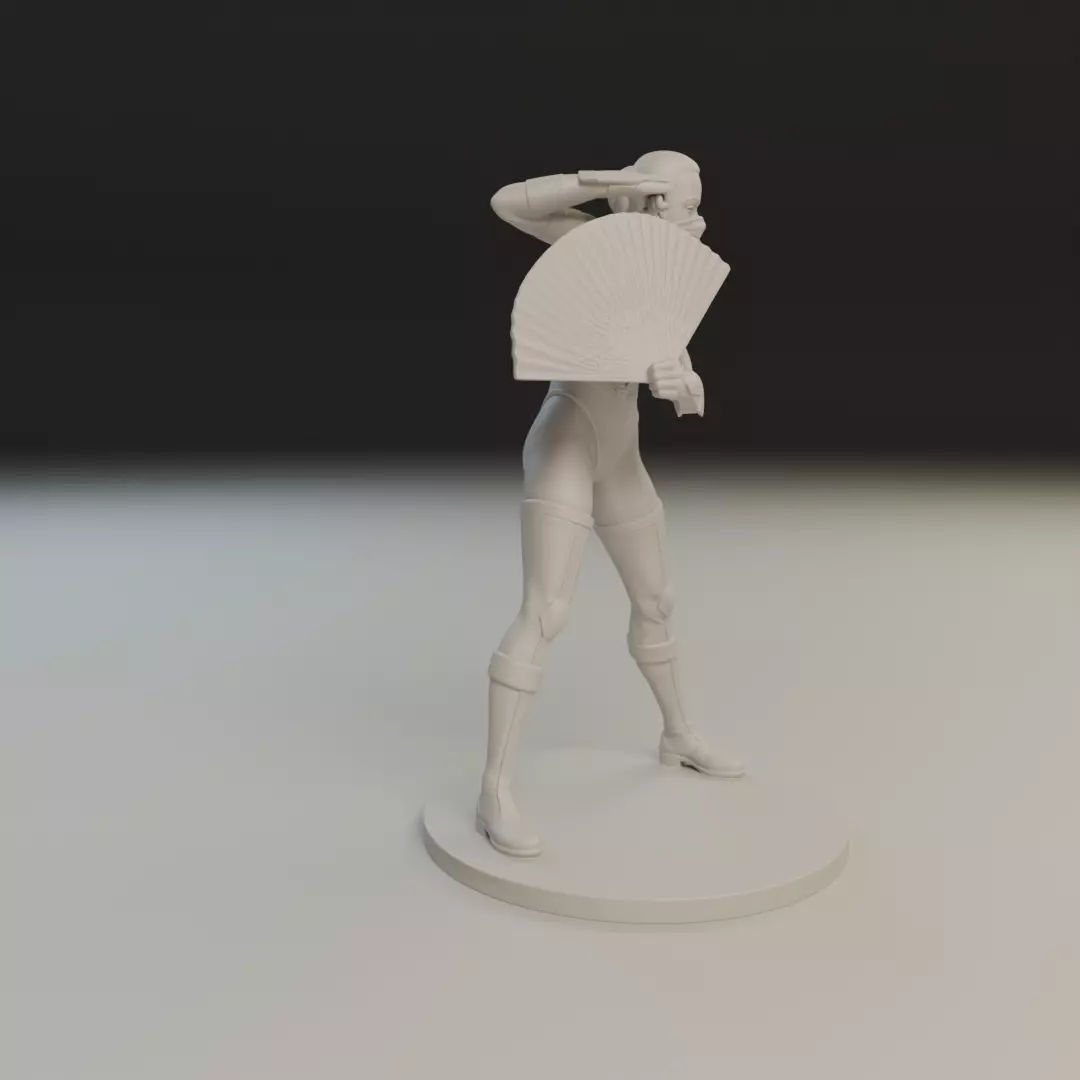 Kitana MK3 3D print model_11