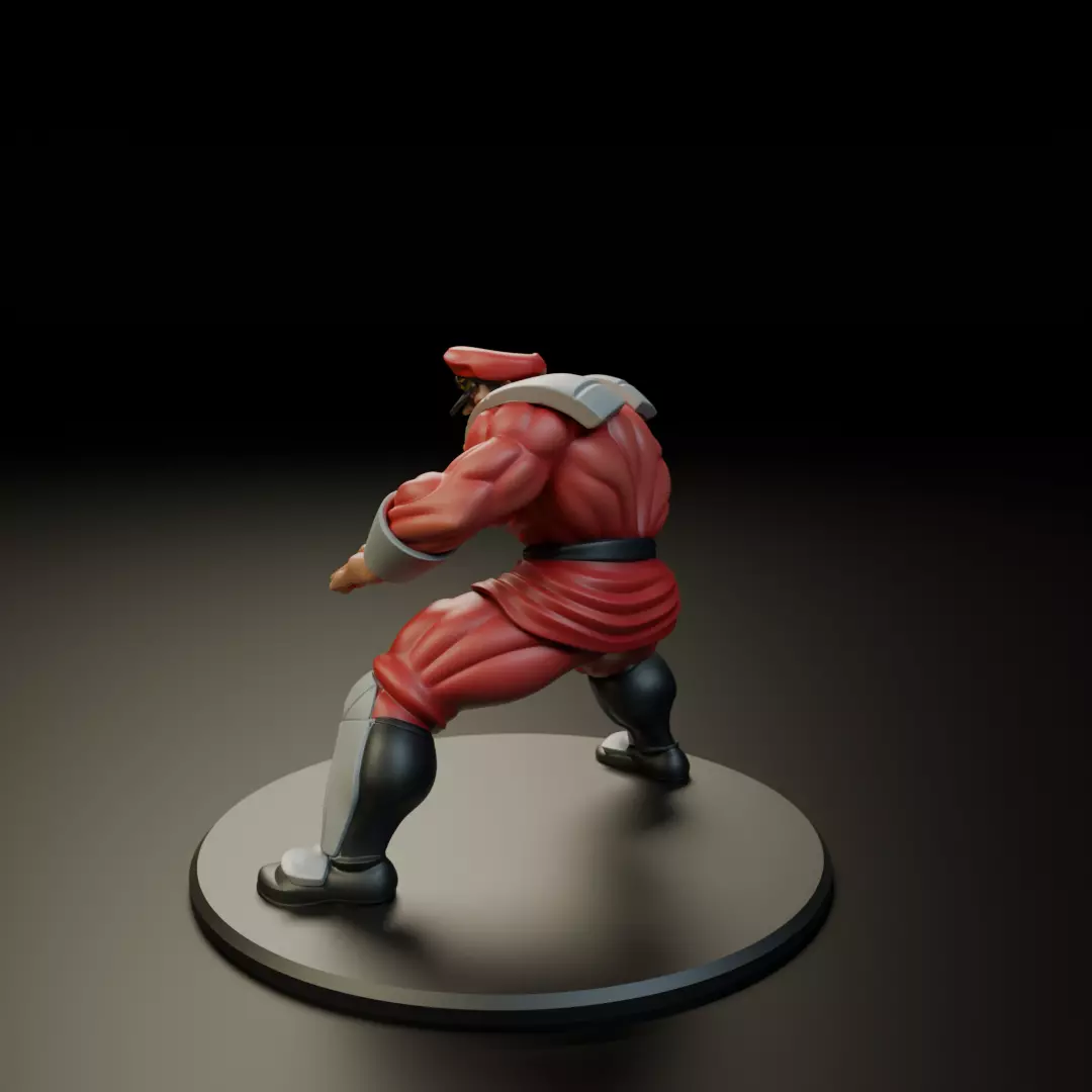 M Bison 3D print model_8