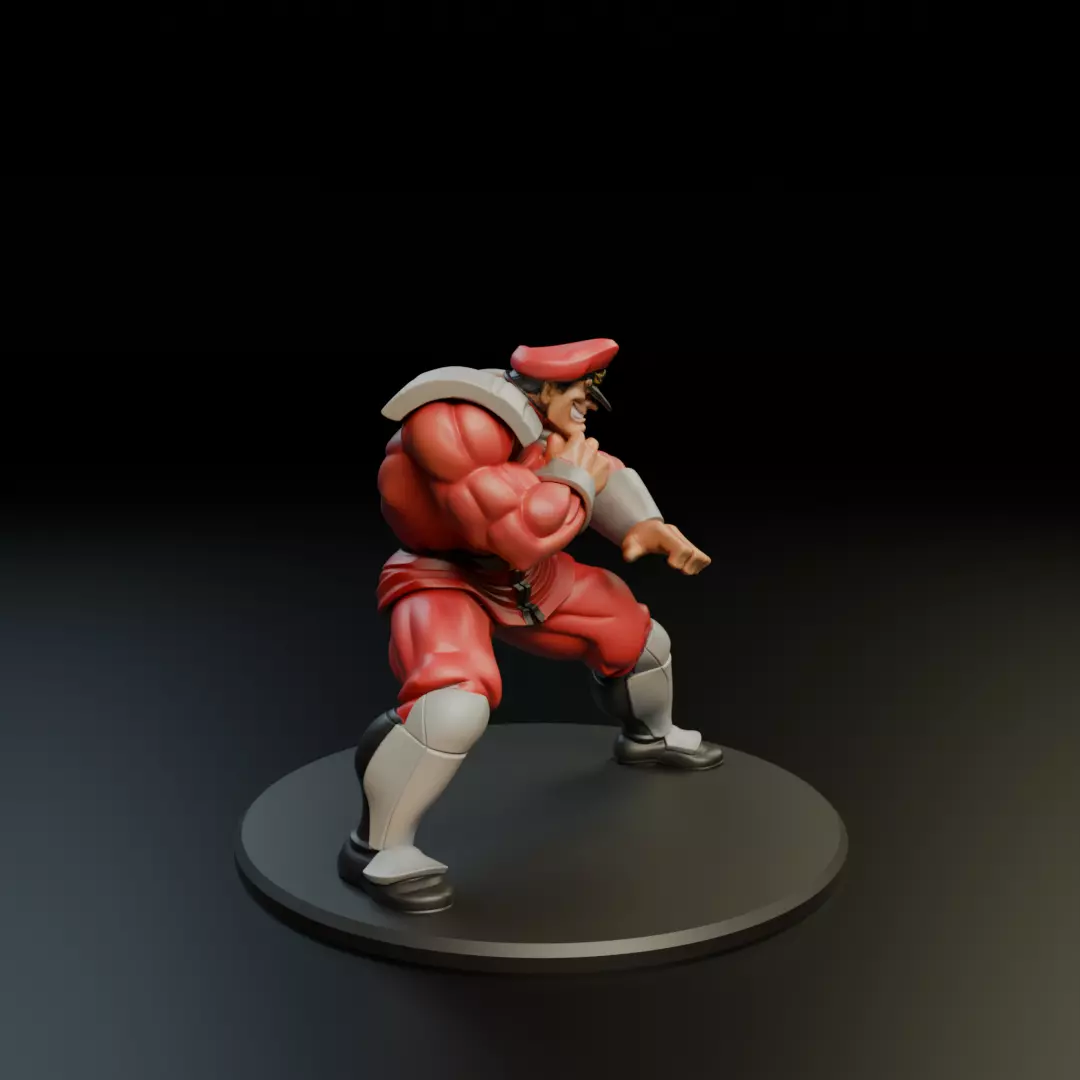 M Bison 3D print model_12