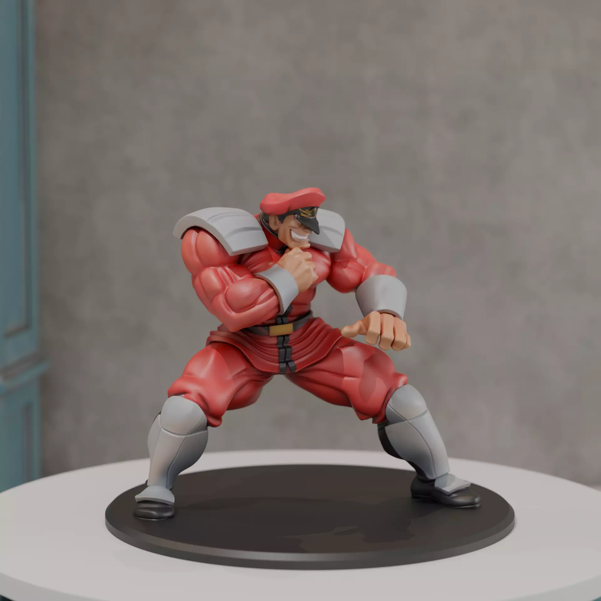 M Bison 3D print model_0