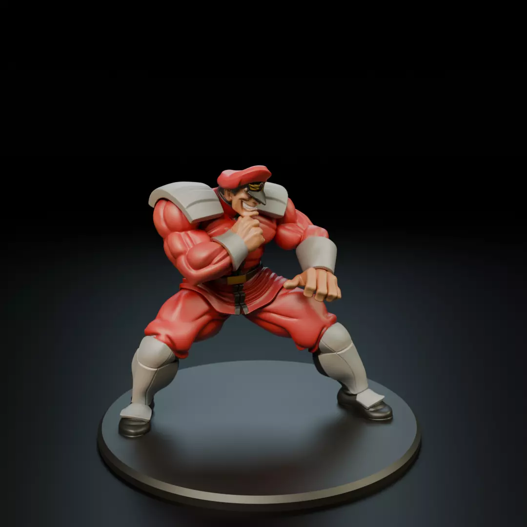 M Bison 3D print model_16
