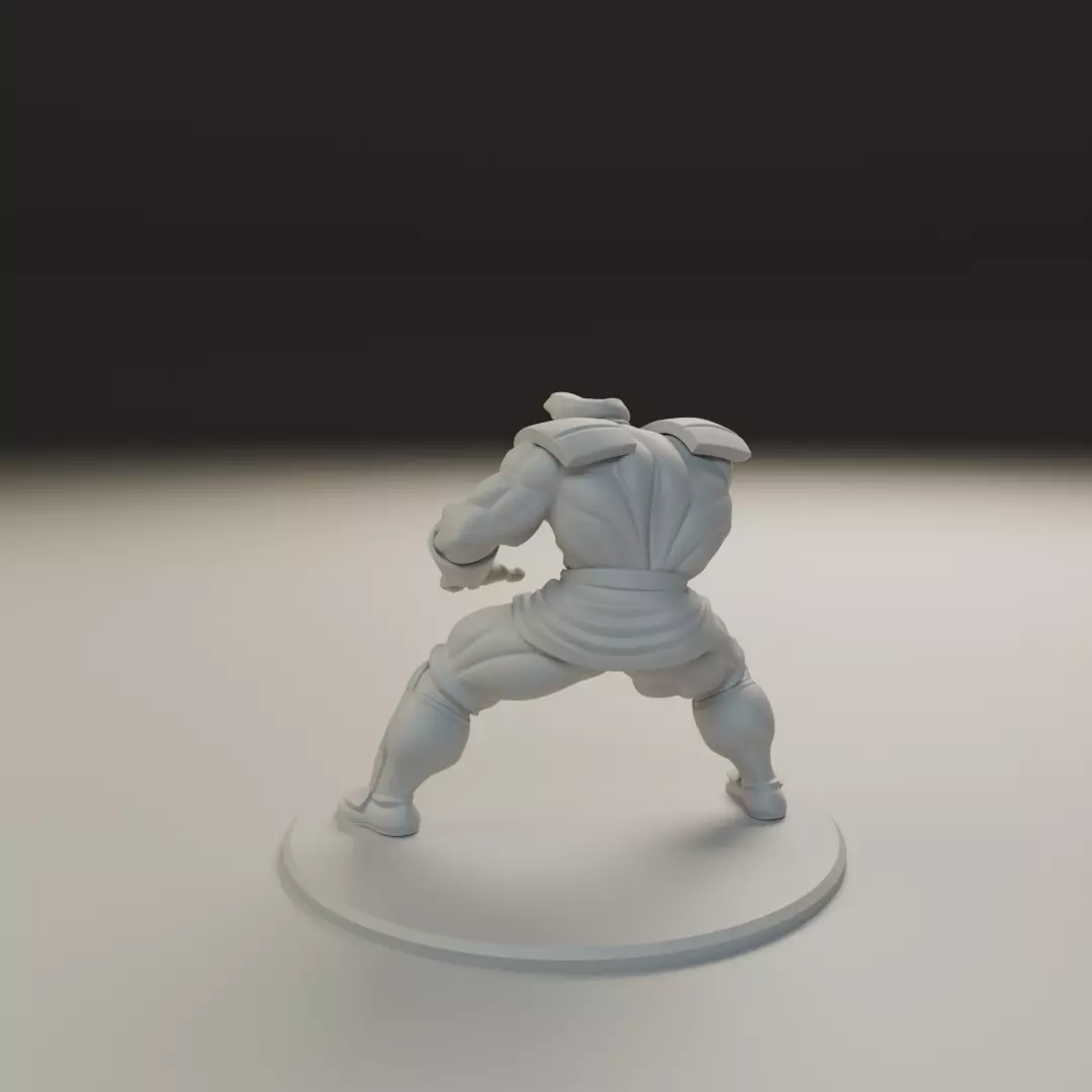 M Bison 3D print model_5