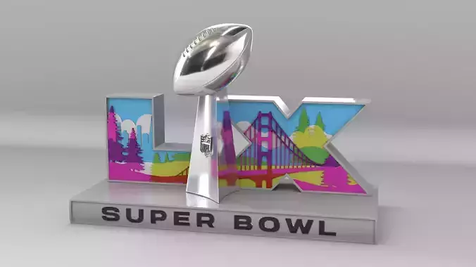 NFL SuperBowl LX Logo