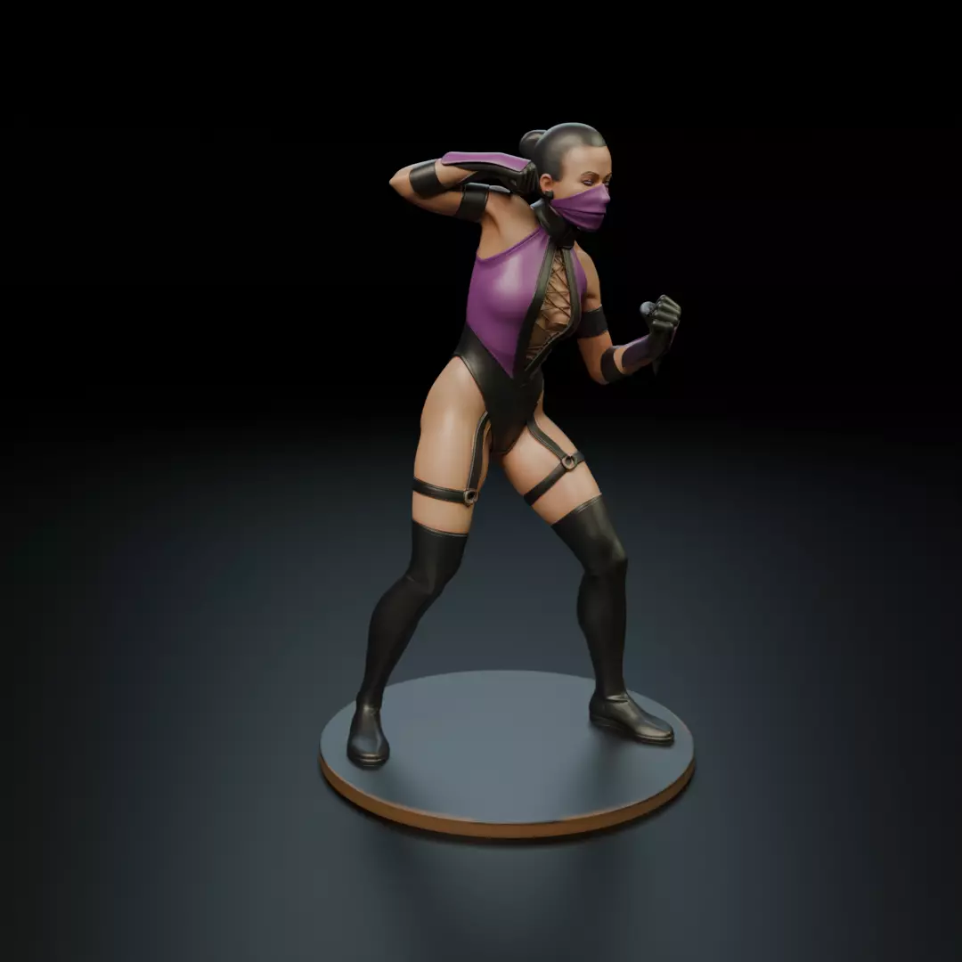 Mileena mk3 3D print model_15