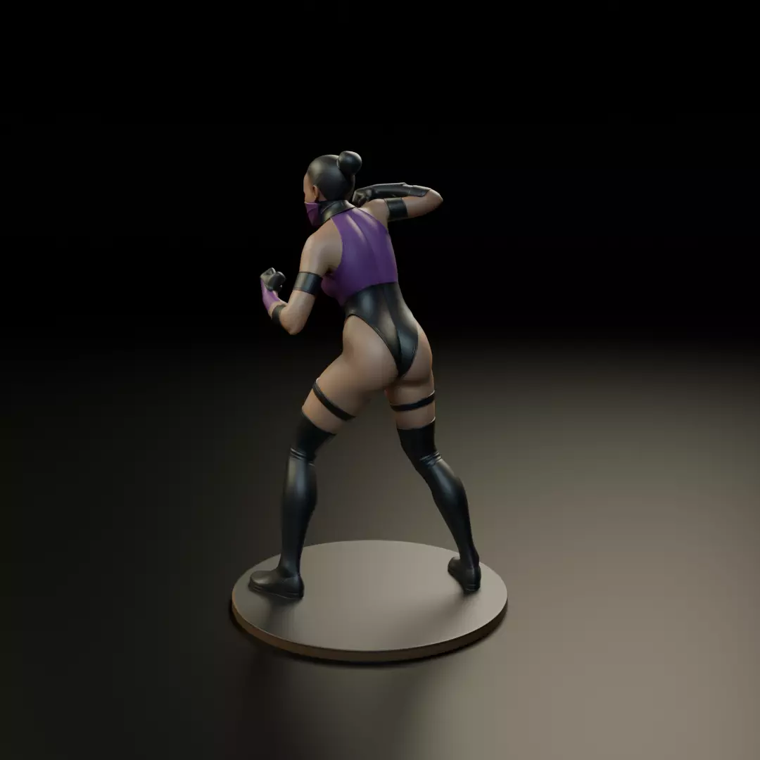 Mileena mk3 3D print model_5