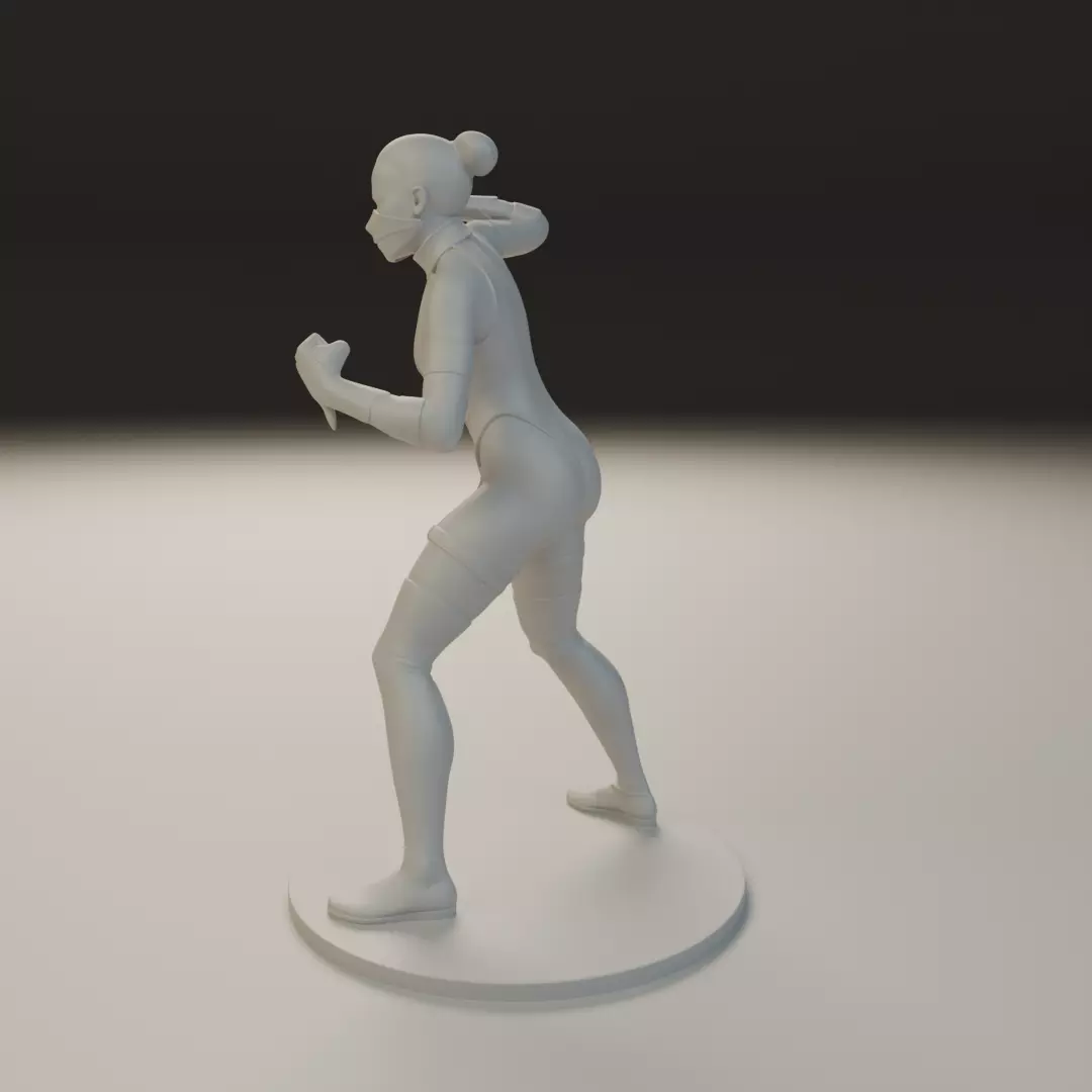 Mileena mk3 3D print model_8