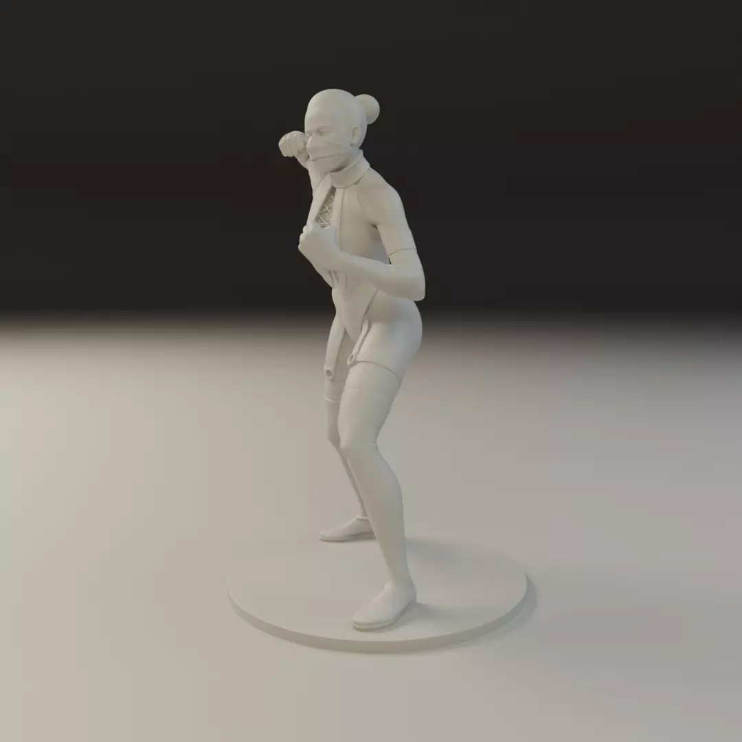 Mileena mk3 3D print model_4