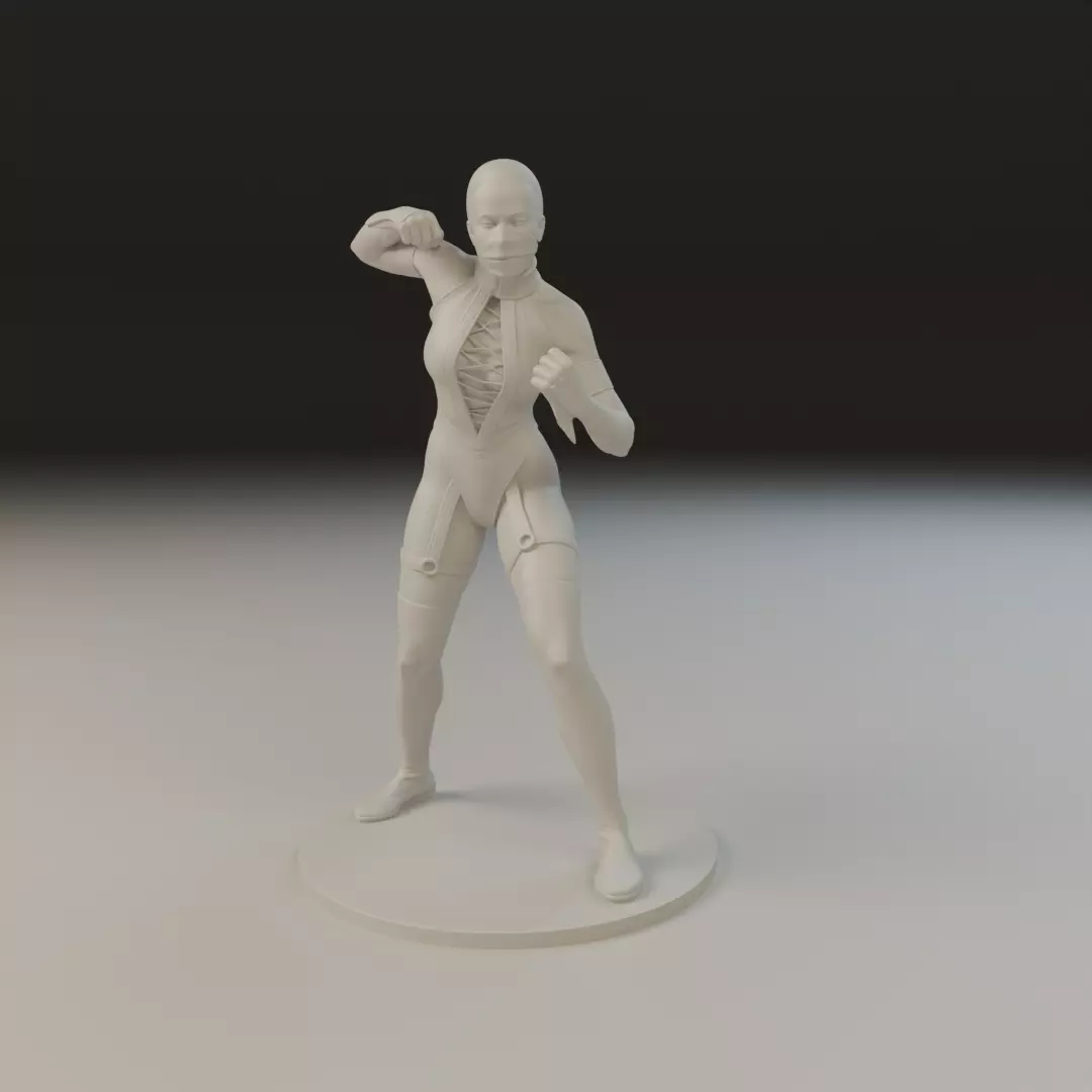 Mileena mk3 3D print model_10