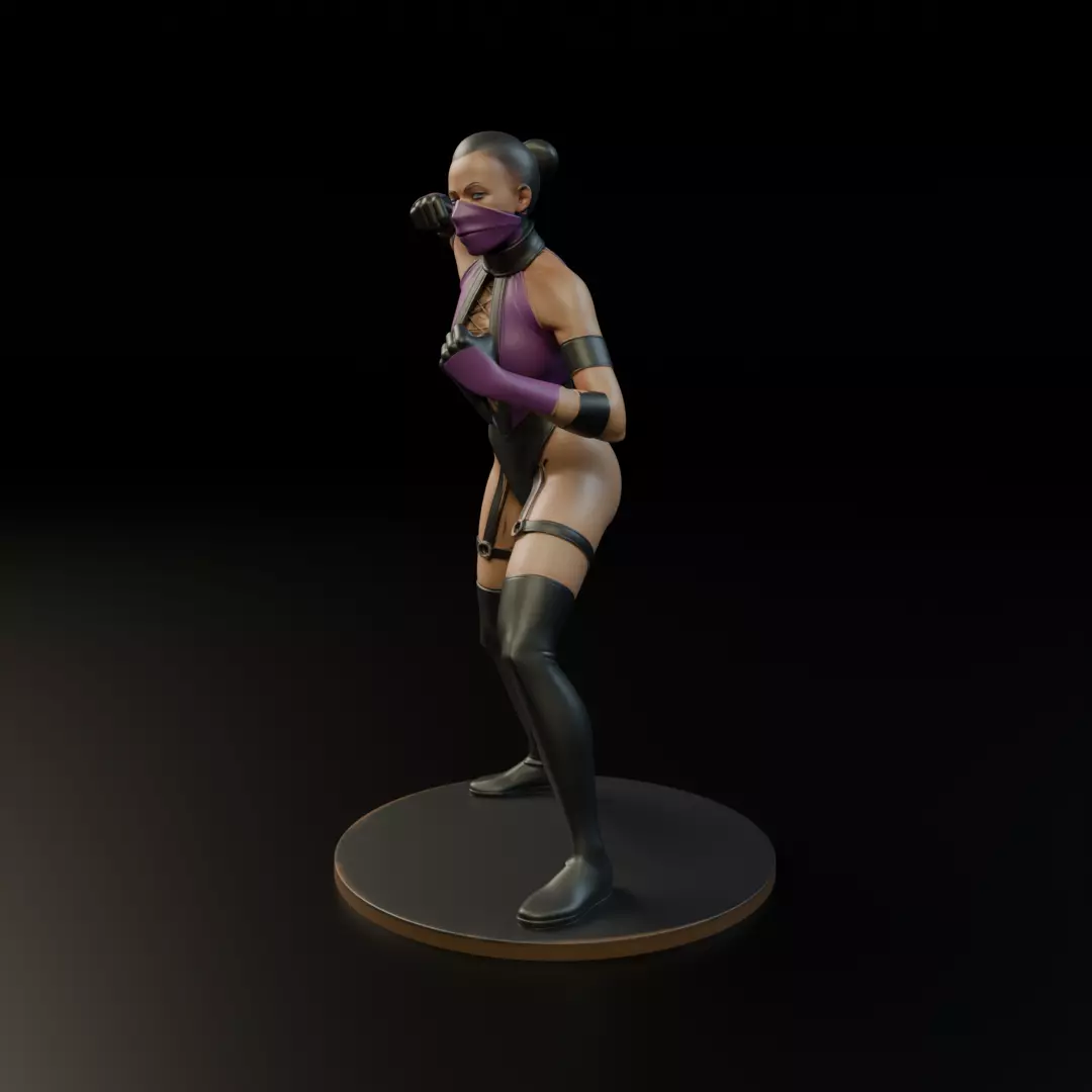Mileena mk3 3D print model_3