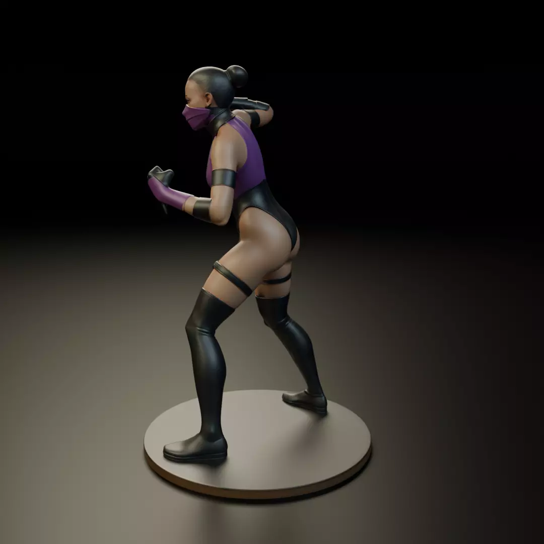 Mileena mk3 3D print model_7